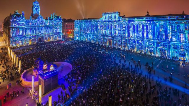 Fête des Lumières, resto à La place Bellecour, Le parc Blandan, Les Subs 
