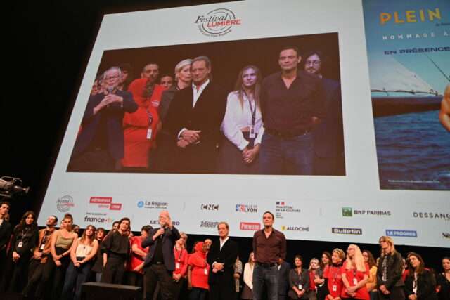 Anthony Delon, ému - « Je suis orphelin, je n'ai plus personne » lors de la cérémonie de clôture du Festival Lumière de Lyon