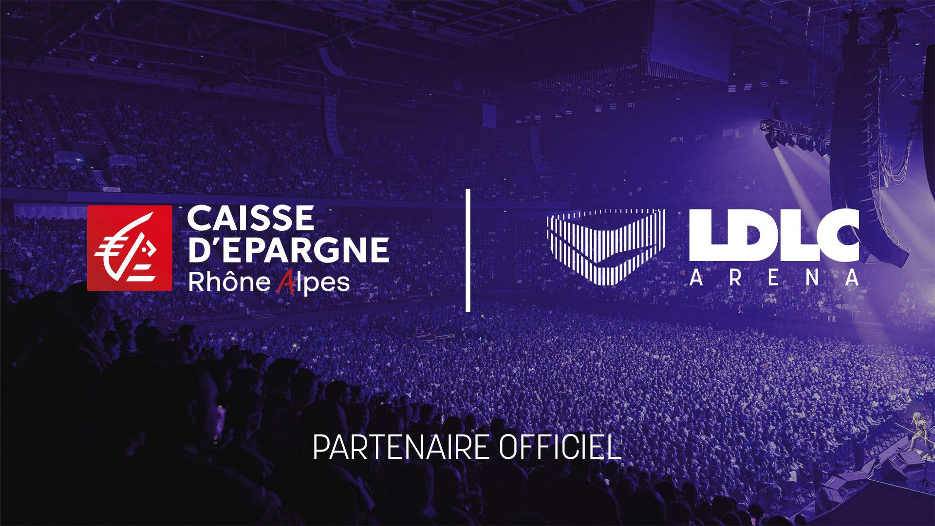 LDLC Arena signe son nouveau partenariat avec la Caisse d’Epargne Rhône Alpes
