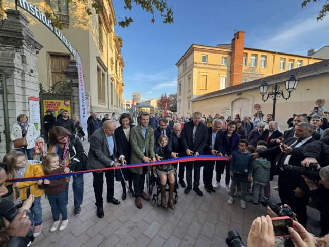 Inauguration de la rue du Premier-Film à Lyon, célébrée avec les habitants de Monplaisir