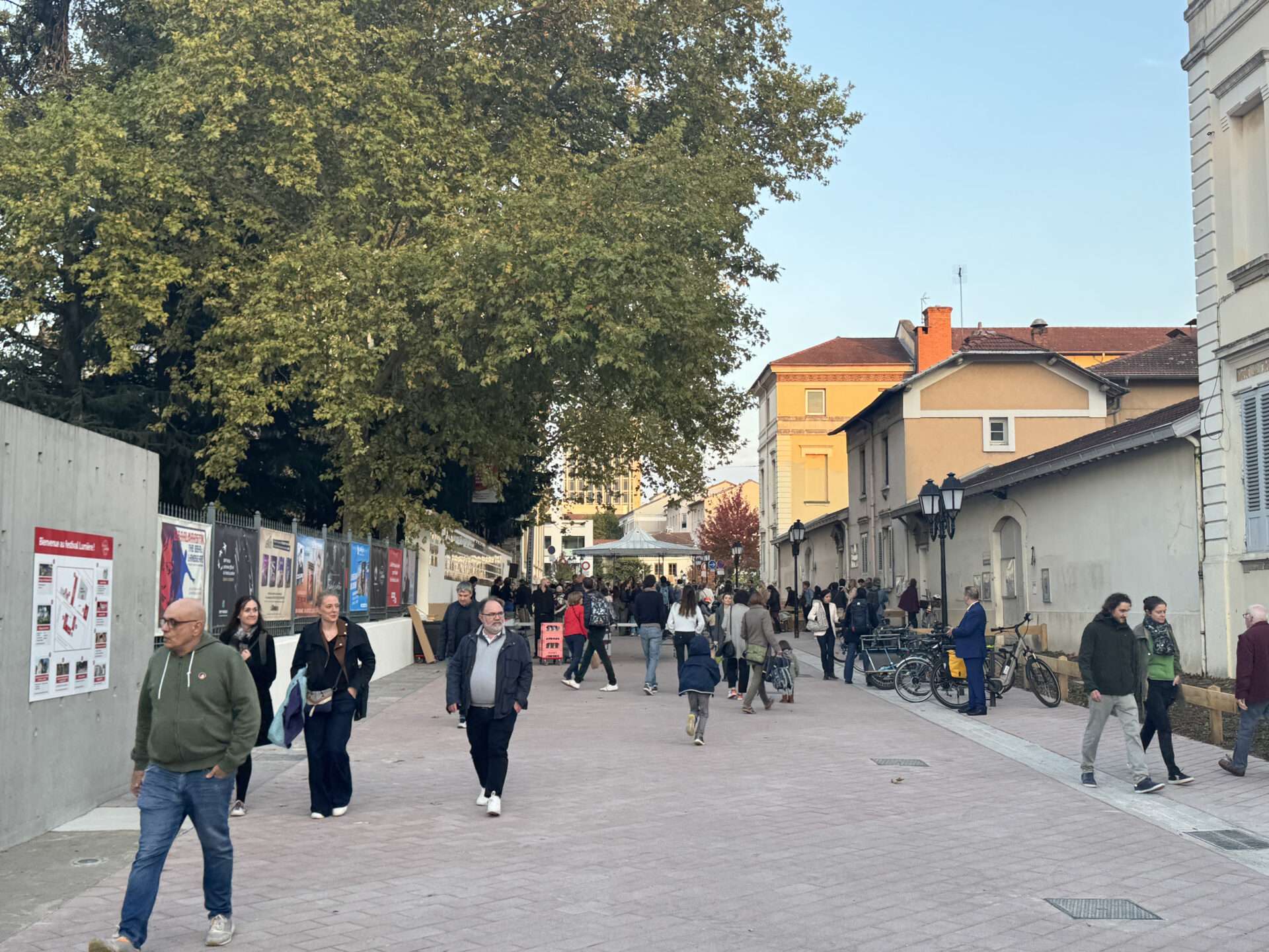 Inauguration de la rue du Premier-Film - vendredi 10 octobre 