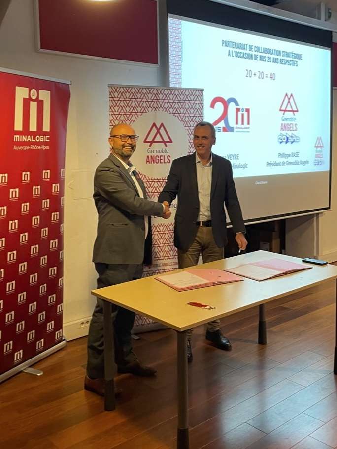 Grenoble Angels et Minalogic- Partenariat