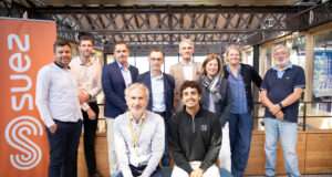 SUEZ et H7 terminent leur 1er concours Solutions Climat avec 3 innovations aux portes du marché Dans les locaux de H7 à Lyon, le 30 avril 2026, les start-up climat lauréates et leurs mentors SUEZ réunis pour la clôture du concours Solutions Climat.