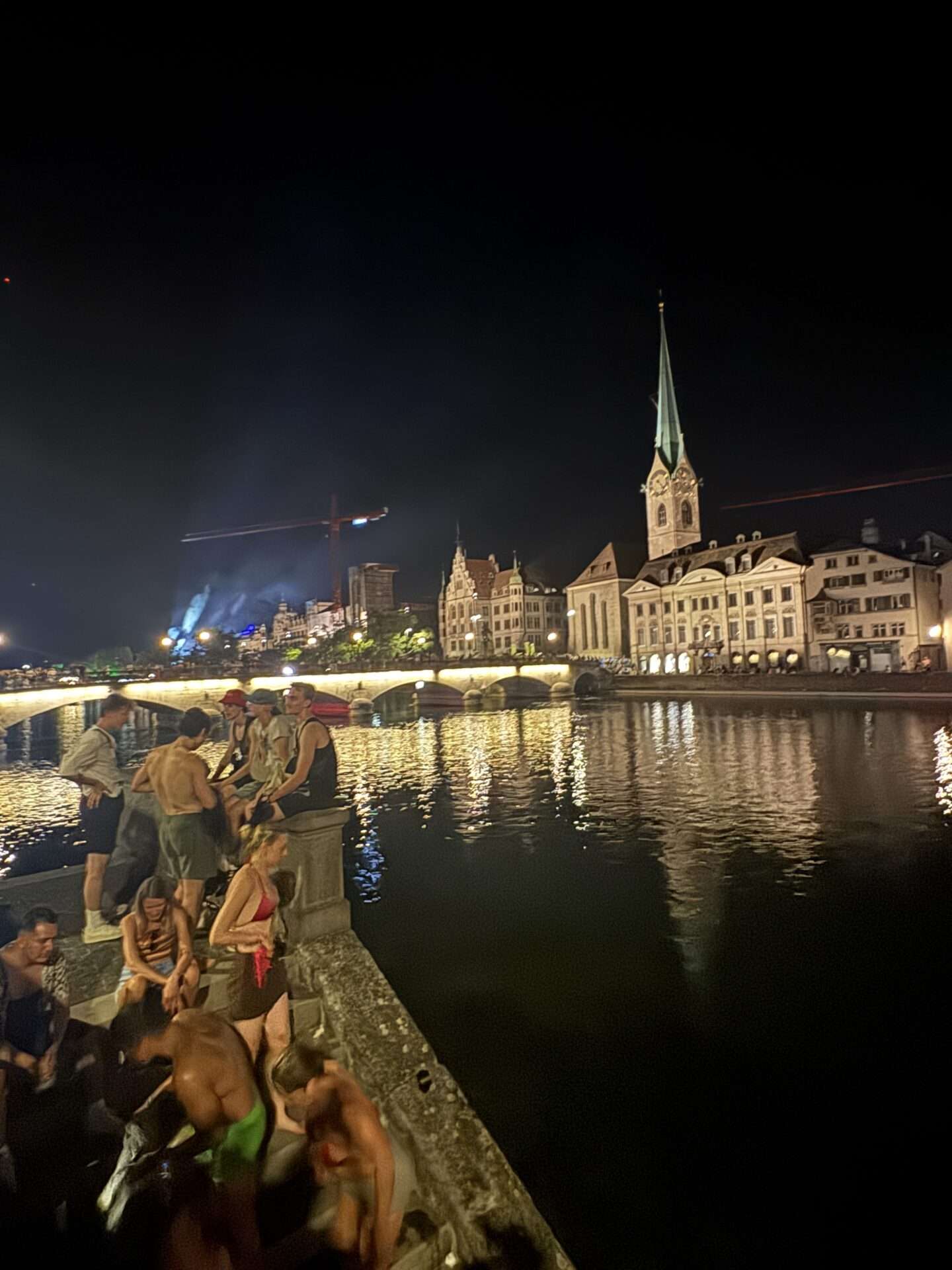Quai de Zurich le 8 aout 2026