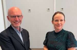 Aliapur et Infiniteria Europe s’allient autour de deux futures usines de recyclage de pneus Mathieu Chardin, Directeur général d’Aliapur et Kajsa Ryttberg-Wallgren, CEO d’Infiniteria Europe