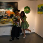 Jean-Luc Boun et Emma Henriot à la Galerie d’Art Emma à Malleval