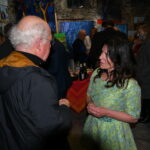 Emma Henriot lors du Vernissage de exposition de 7 artistes Internationaux à la Galerie d’Art Emma