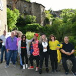 Team Emma Henriot en visite à MALLEVAL