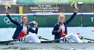 JO de Tokyo : l’argent fait le bonheur des lyonnaises Claire Bové et Laura Tarantola