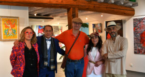 Gregory Blin et 4 autres artistes en expo peinture à la Galerie d’Art Emma les artistes Marie Céline Audigane, Gregory Blin, , Thierry Lambert, Emma Henriot, Shahram Nabati à l'expo à la Galerie d'Art Emma