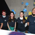 la Team de LA COMMUNE lors de la soirée du lancement saison Hiver Val Thorens