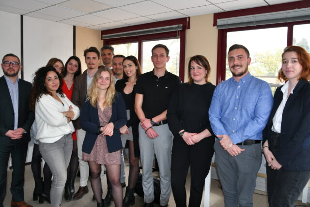 Mickael Benar­rouch et son équipe Kapp Retail