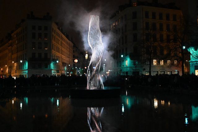 Cymopolée, place de la République - Luminariste