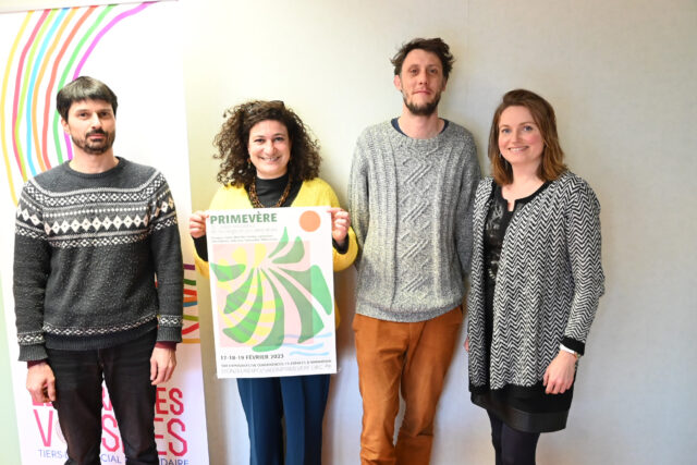 Anaïs Alloix et les bénévoles de Primevère