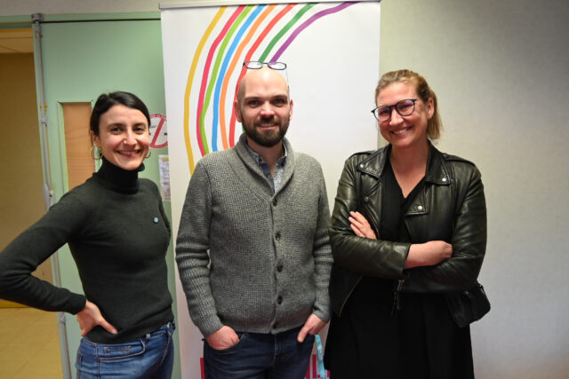 Aurélia Thomé et la team LES GRANDES VOISINES