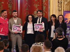 Lyon, honorée de recevoir le label FIER Sport Label FIER Sport reçu par Lyon, le vendredi 7 avril 2023