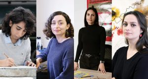 Rencontre avec les Artistes iraniennes à Lyon Niloufar Basiri, Ghazaleh Bahiraie, Faezeh Zandieh et Samaneh Atef au au macLYON