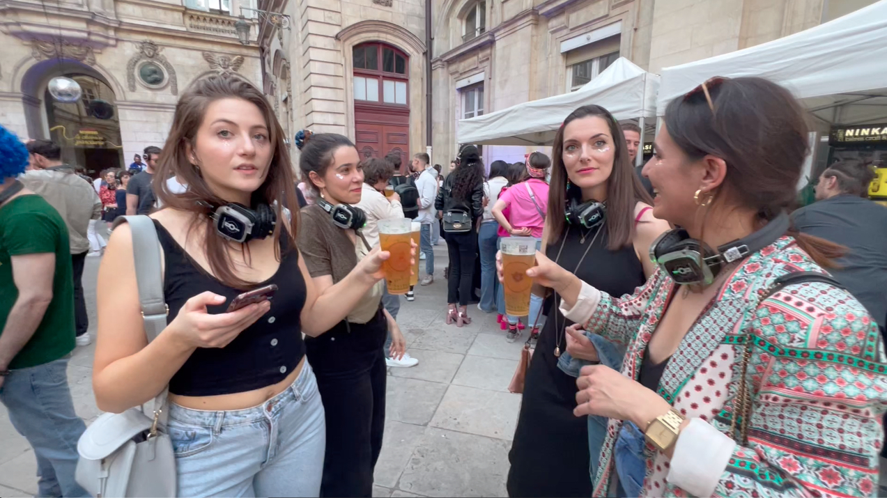 Concert silencieux à Hôtel de Ville de Lyon-.
