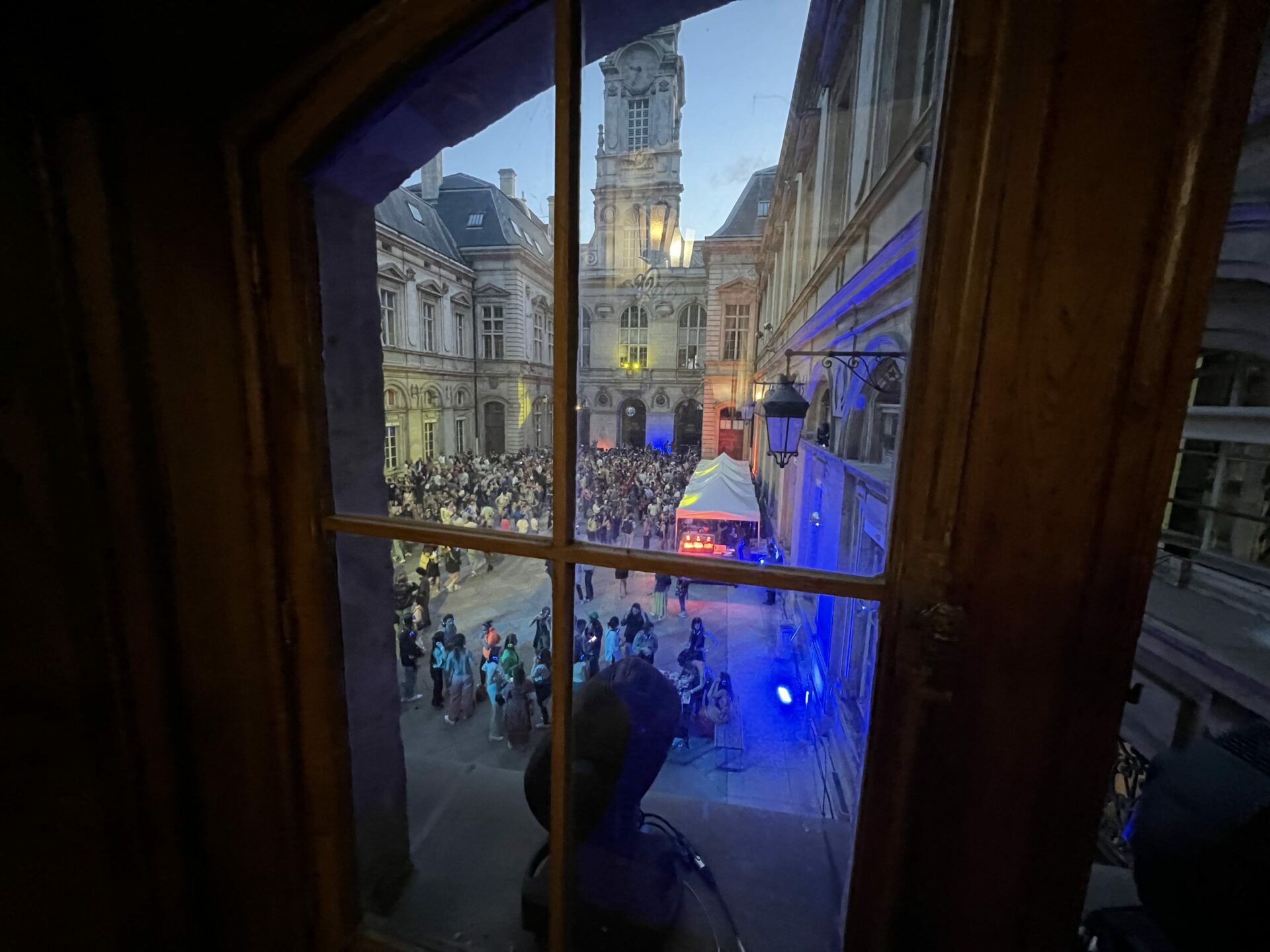 Concert silencieux à Hôtel de Ville de Lyon-,