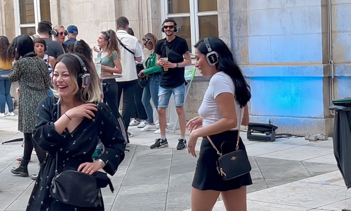 Concert silencieux à Hôtel de Ville de Lyon-4