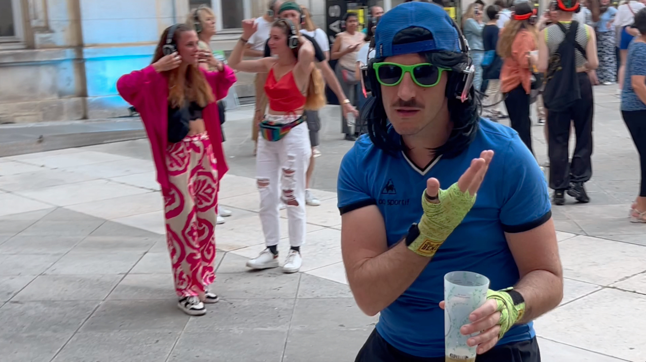 Concert silencieux à Hôtel de Ville de Lyon