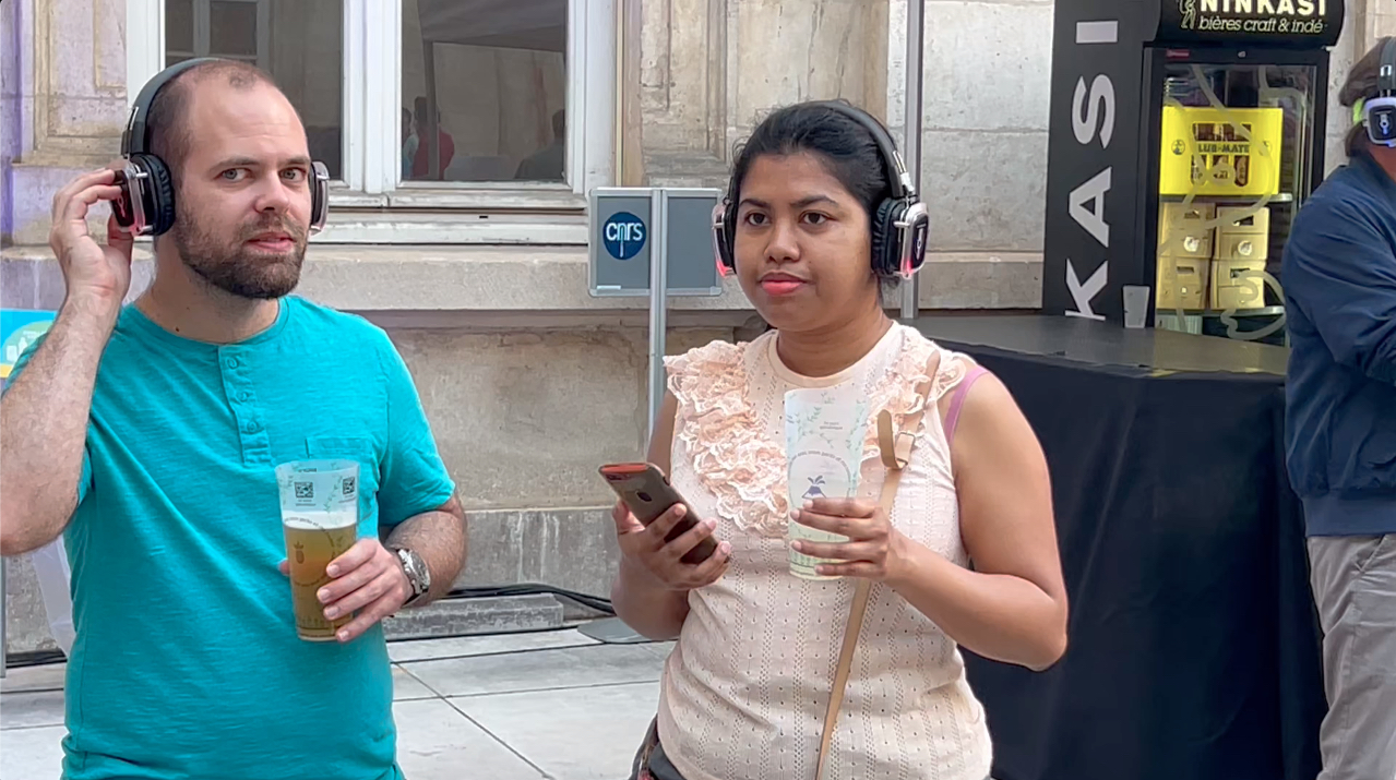Concert silencieux à Hôtel de Ville de Lyon-rencontre