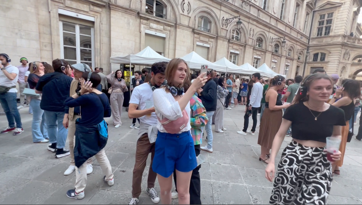 Concert silencieux à Hôtel de Ville de Lyon,2