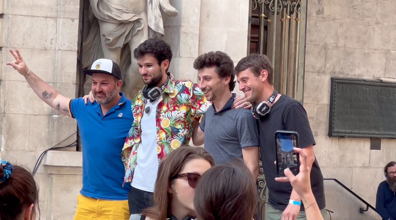 Concert silencieux à Hôtel de Ville de Lyon_retrouvaille