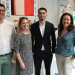 Stéphanie Gletty, Isabelle Guerard et la team du Crédit agricole Centre-est