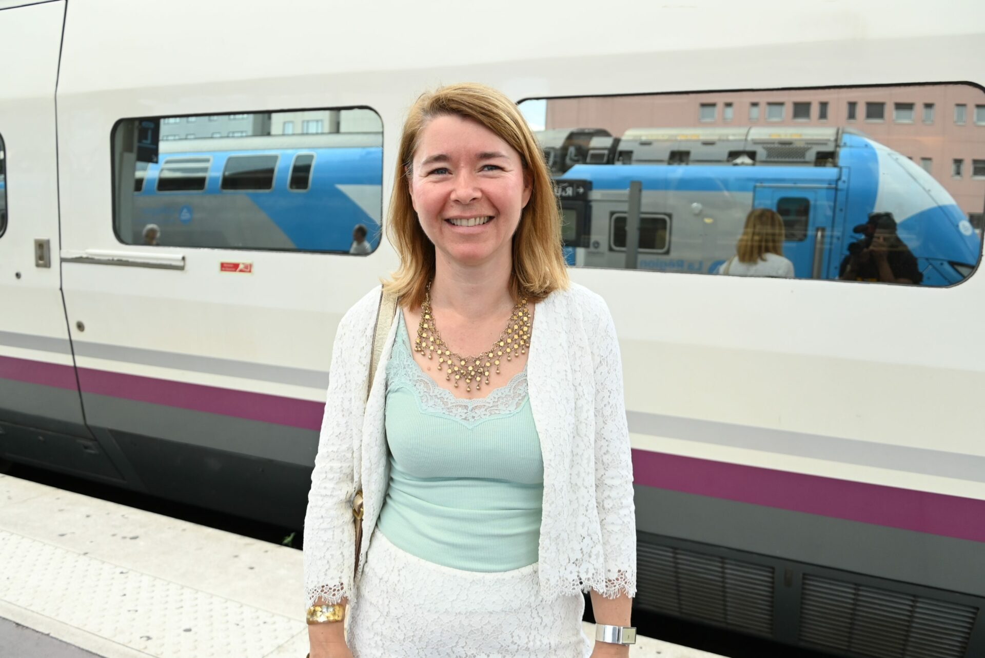 Béatrice Leloup, directrice Territoriale Sncf Réseau