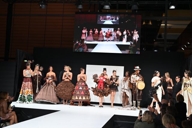salon du chocolat de Lyon - Les mannequins ont défilé en faveur de l’association Mécénat Chirurgie Cardiaque