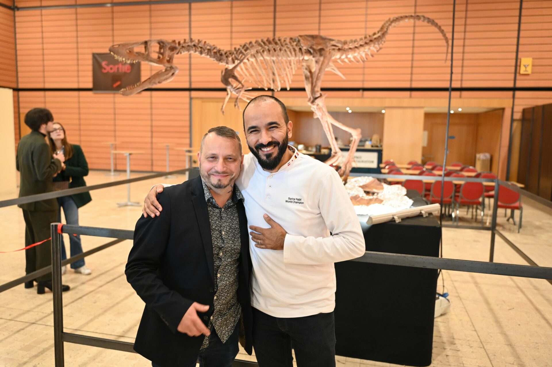 Nabil Barina au salon du chocolat Lyon