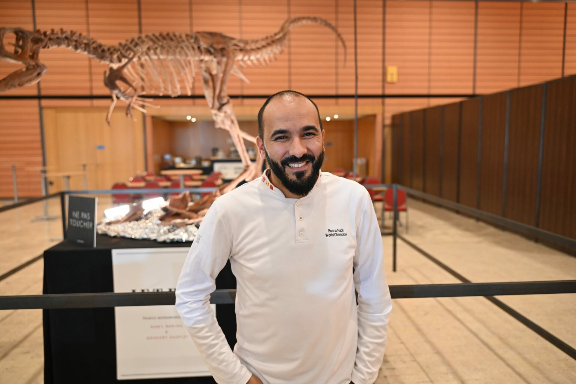 Nabil Barina au salon du chocolat Lyon