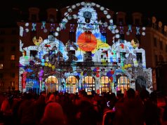 Coup d’envoi Fête des Lumières à Lyon – reportage fête des Lumières - gare Saint-Paul