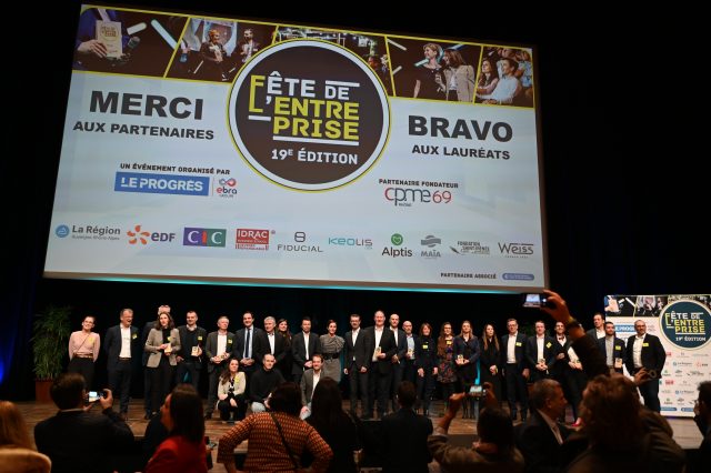 11 trophées aux entreprises du Rhône - Fête de l'Entreprise