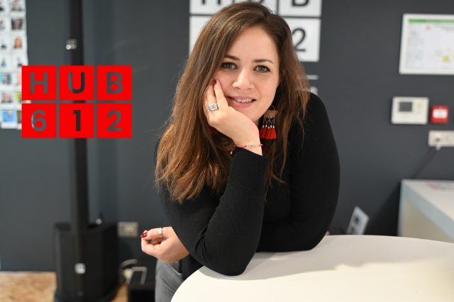 Maud Charaf, directrice de Hub612