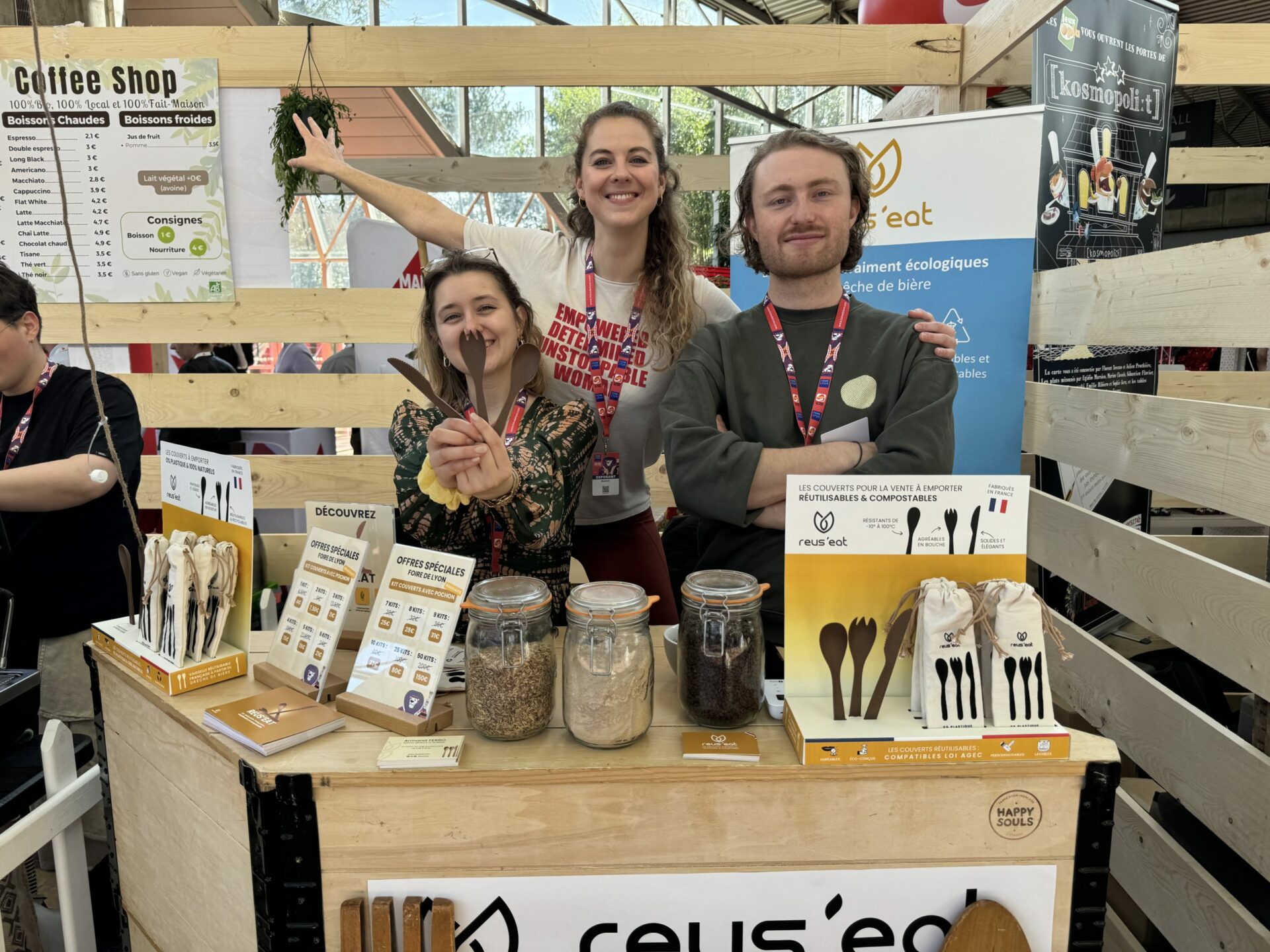  Marie Nagy, Armand Ferro et Eva Chomette, team Reus'eat 