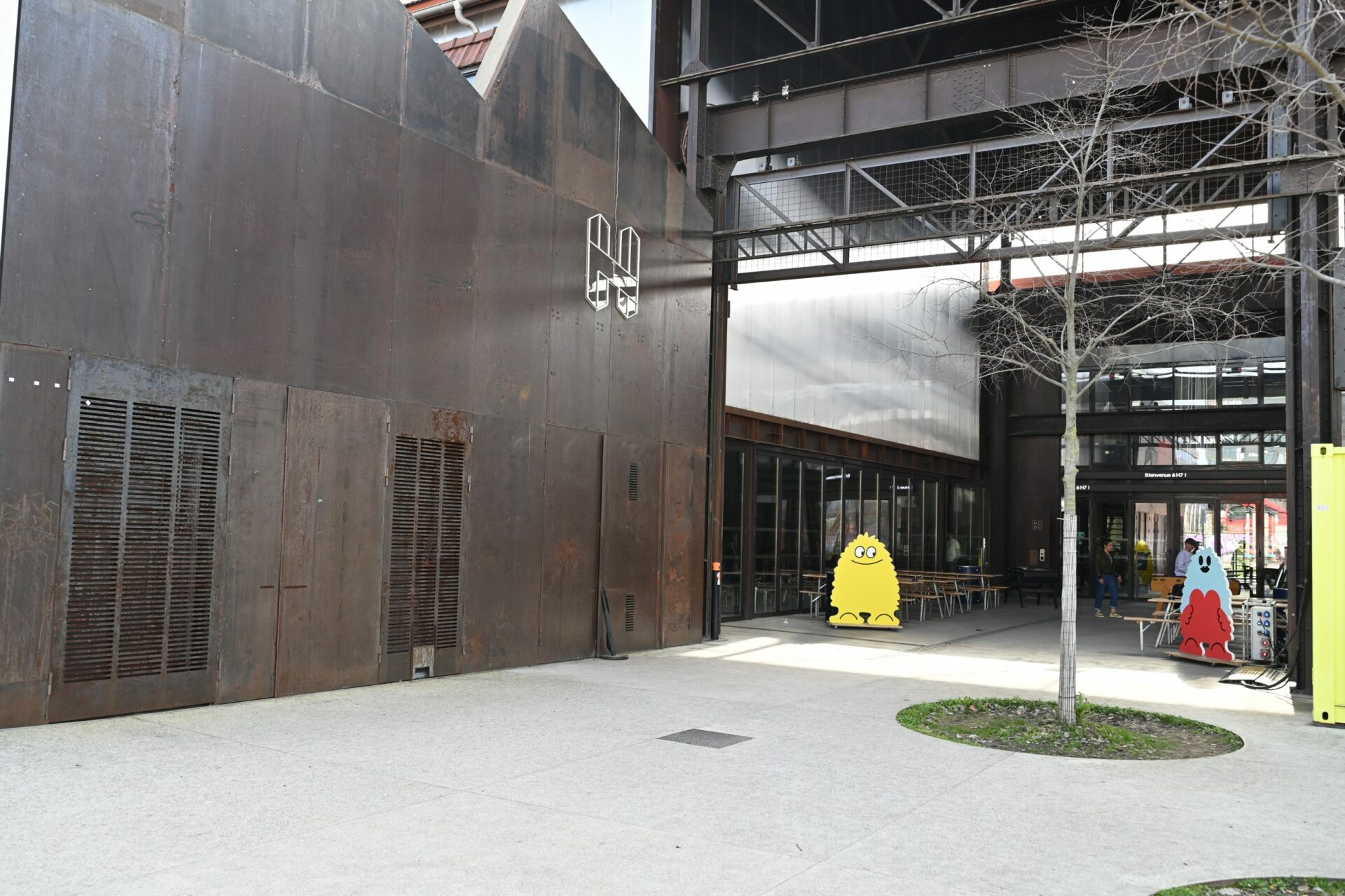 H7 est le lieu à Lyon où l’économie et la culture cohabitent