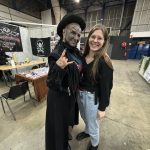 Gabriela Peralta et Teresa au lyon tattoo convention