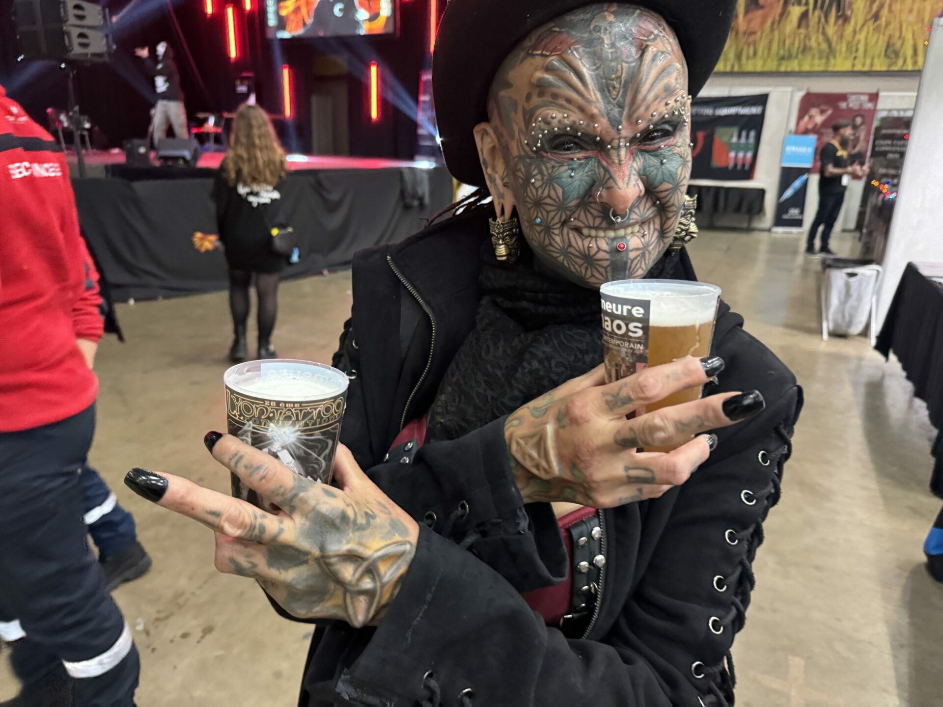 Convention de tatouage à Lyon-Gabriela Peralta