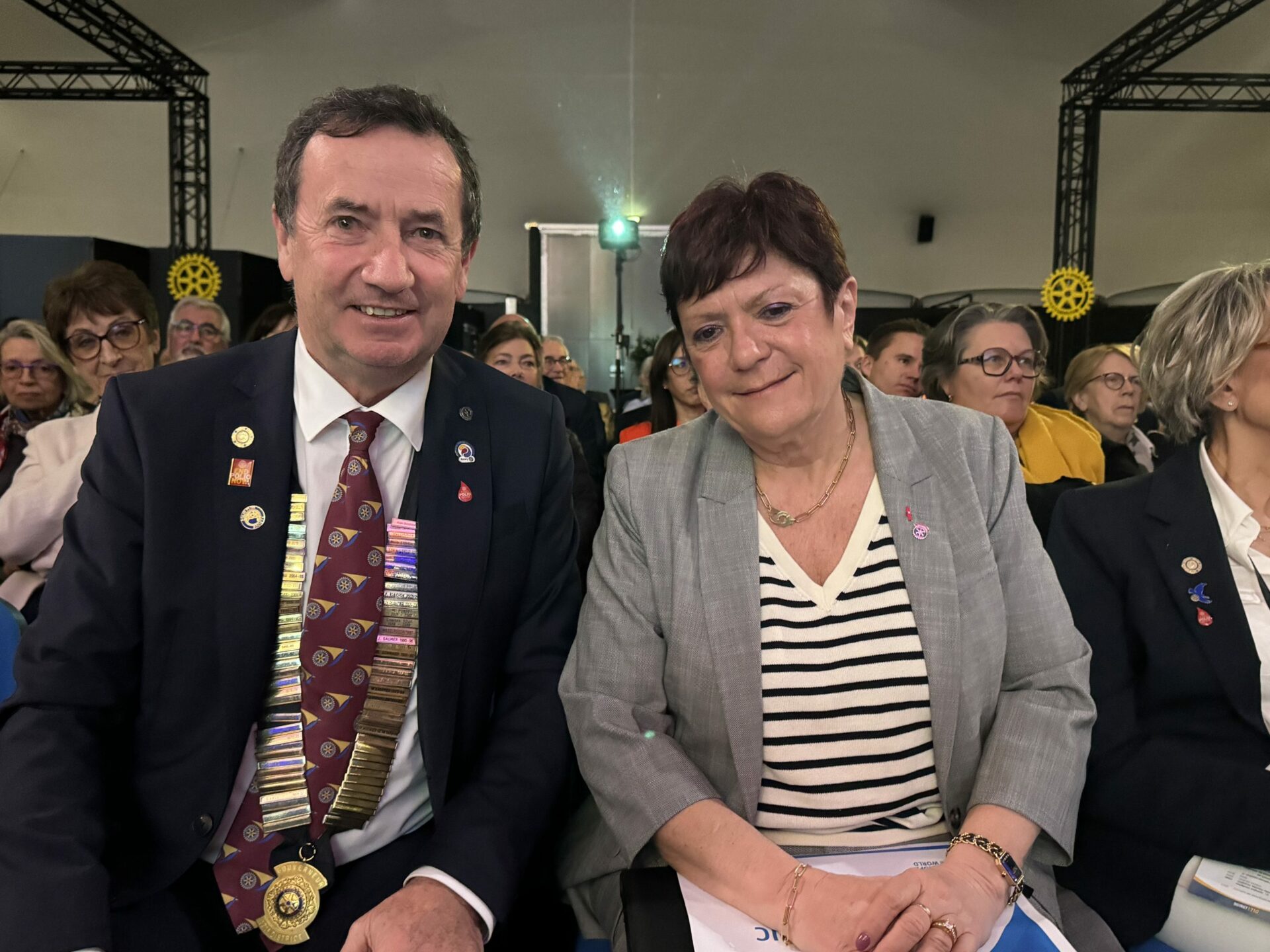 Alain Bouvard et Christine Toudic_district 1710 