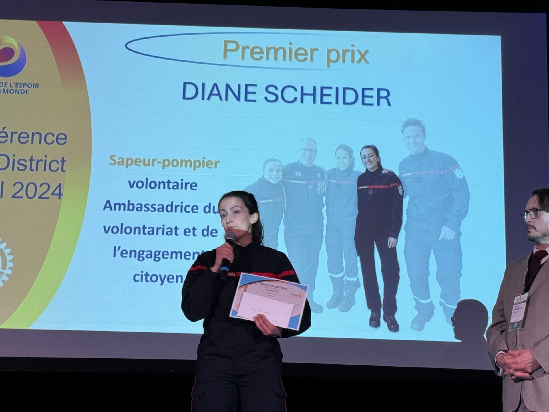 Diane Scheider, 1er prix Talents d’or