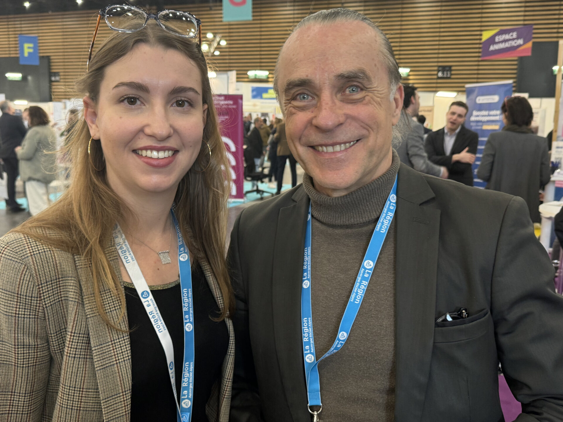 Ines Vial et Michel Loriot, ceo AGIGA