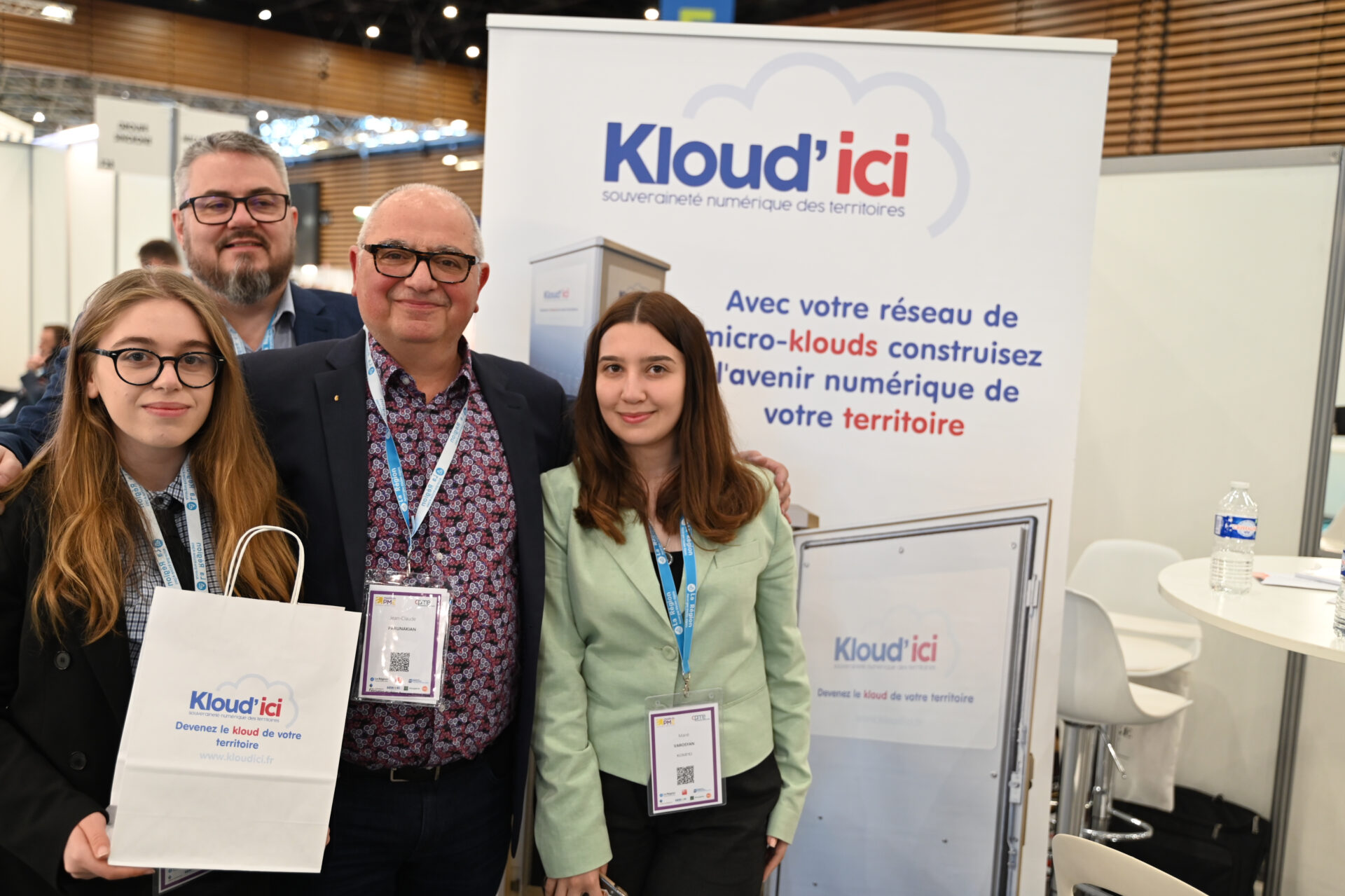 Jean-Claude Parunakian  et Daniel Grivelet, team Koud'Ici