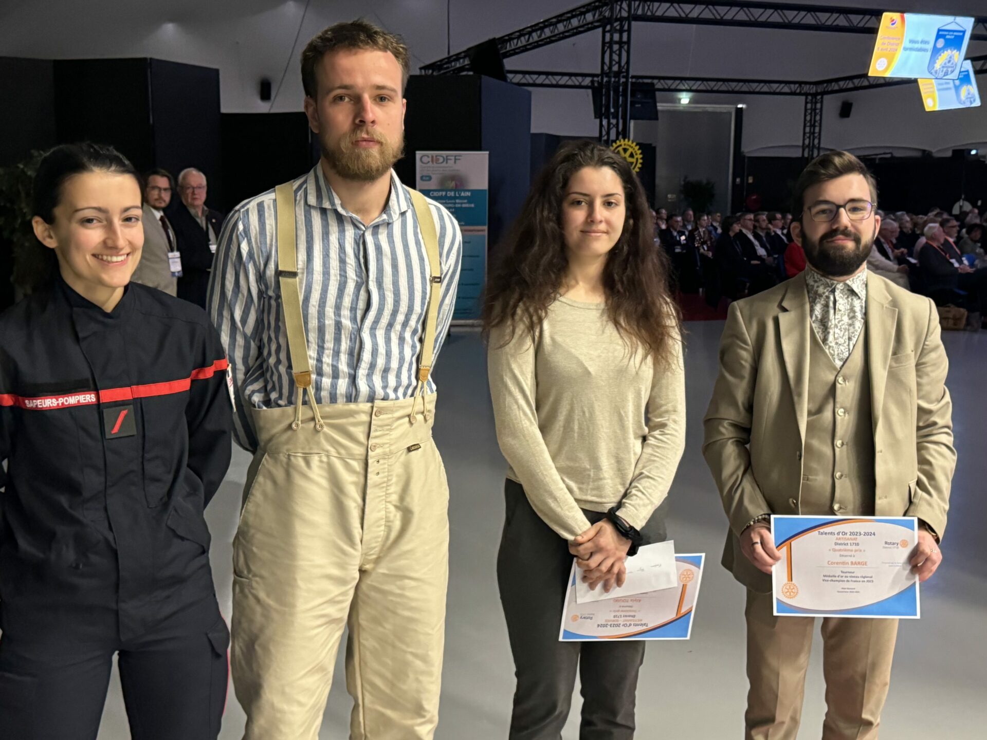 Les Talents d’Or du district 1710