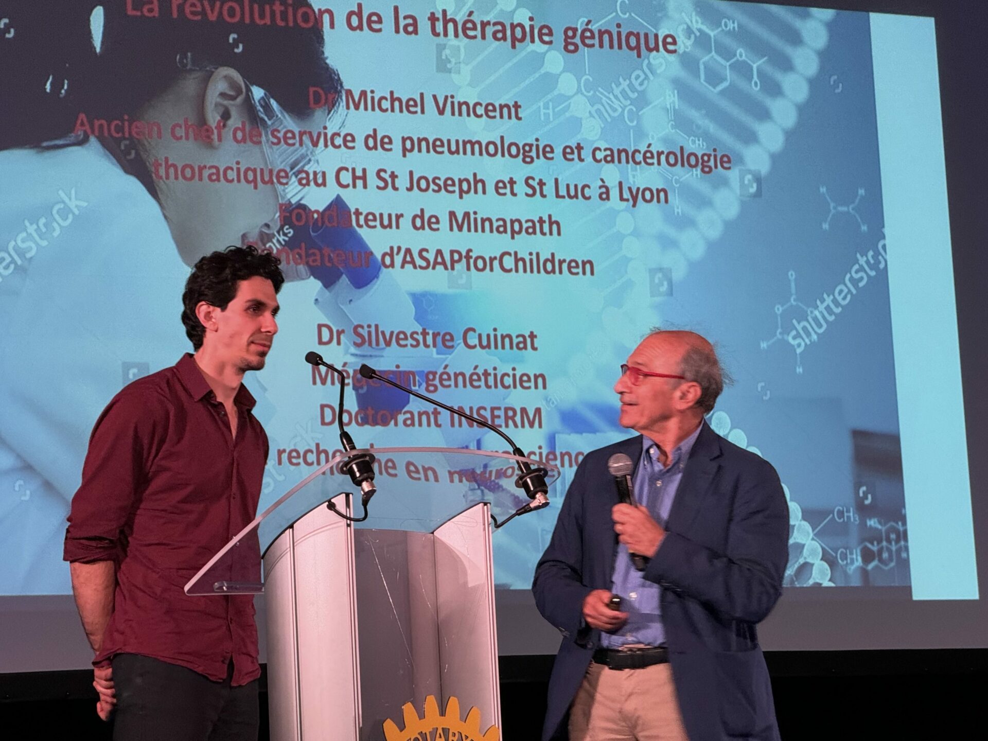 Michel Vincent, professeur de médecine, et Sylvestre Cuinata_district 1710