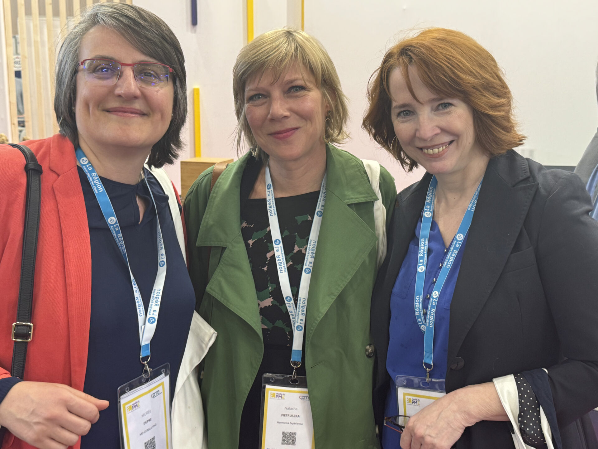 Muriel Dupré, Natacha Pietruszka, contente de se retrouver à Made In Pme pour le business 