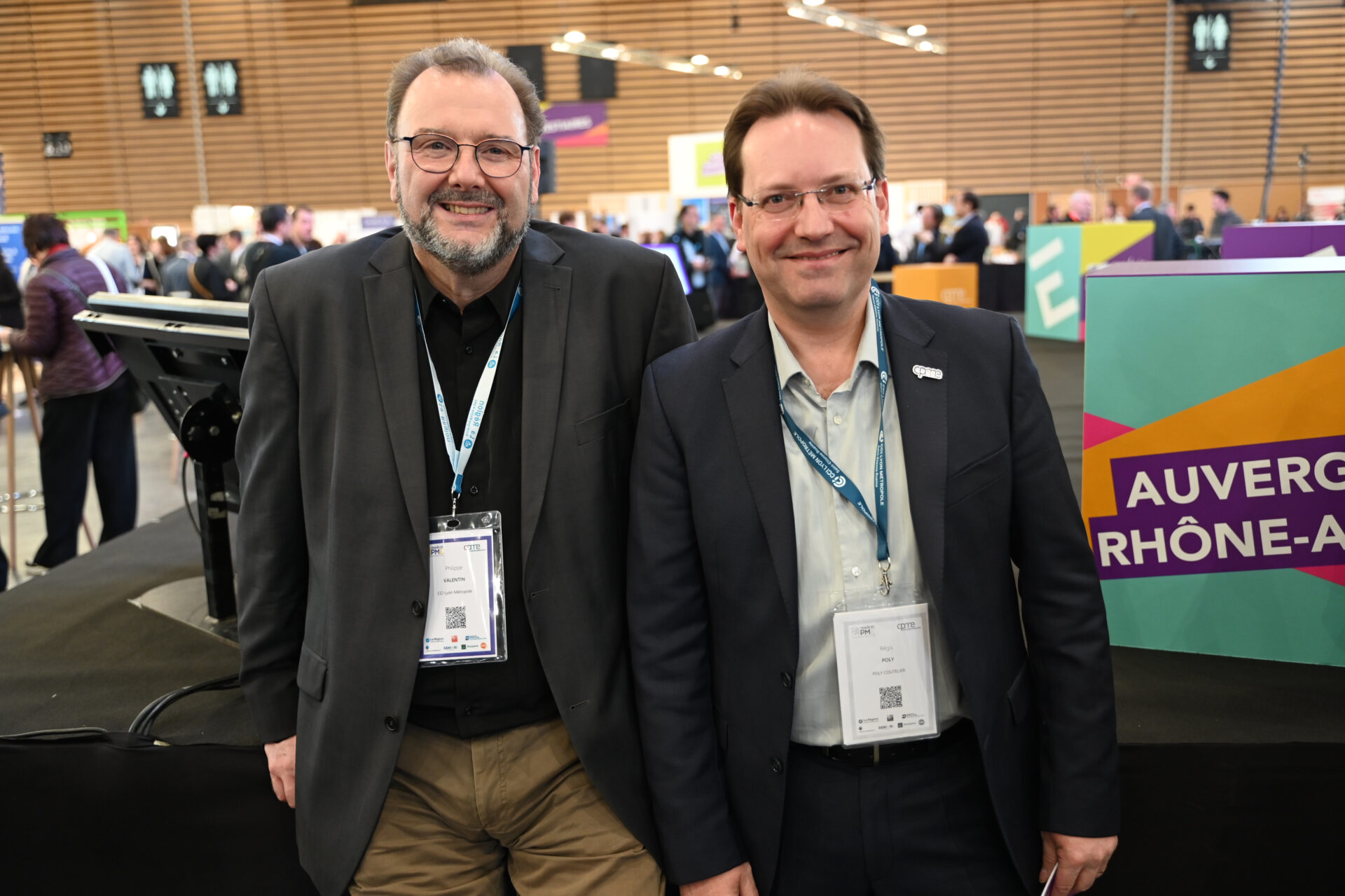 Philippe VALENTIN et Régis Poly à Made In PME