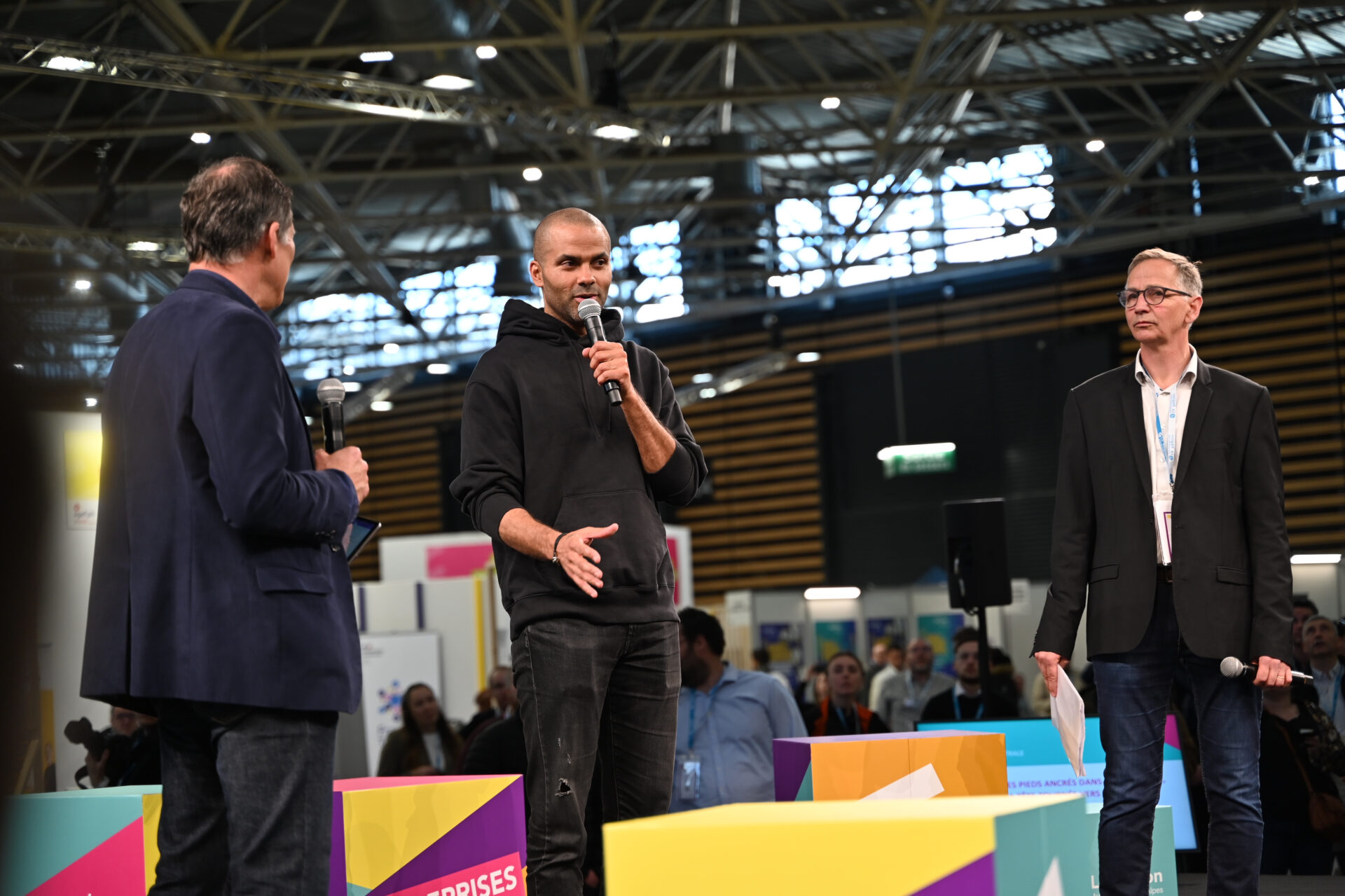 Tony Parker, Président d'Infinity Nine Group était à Made In PME