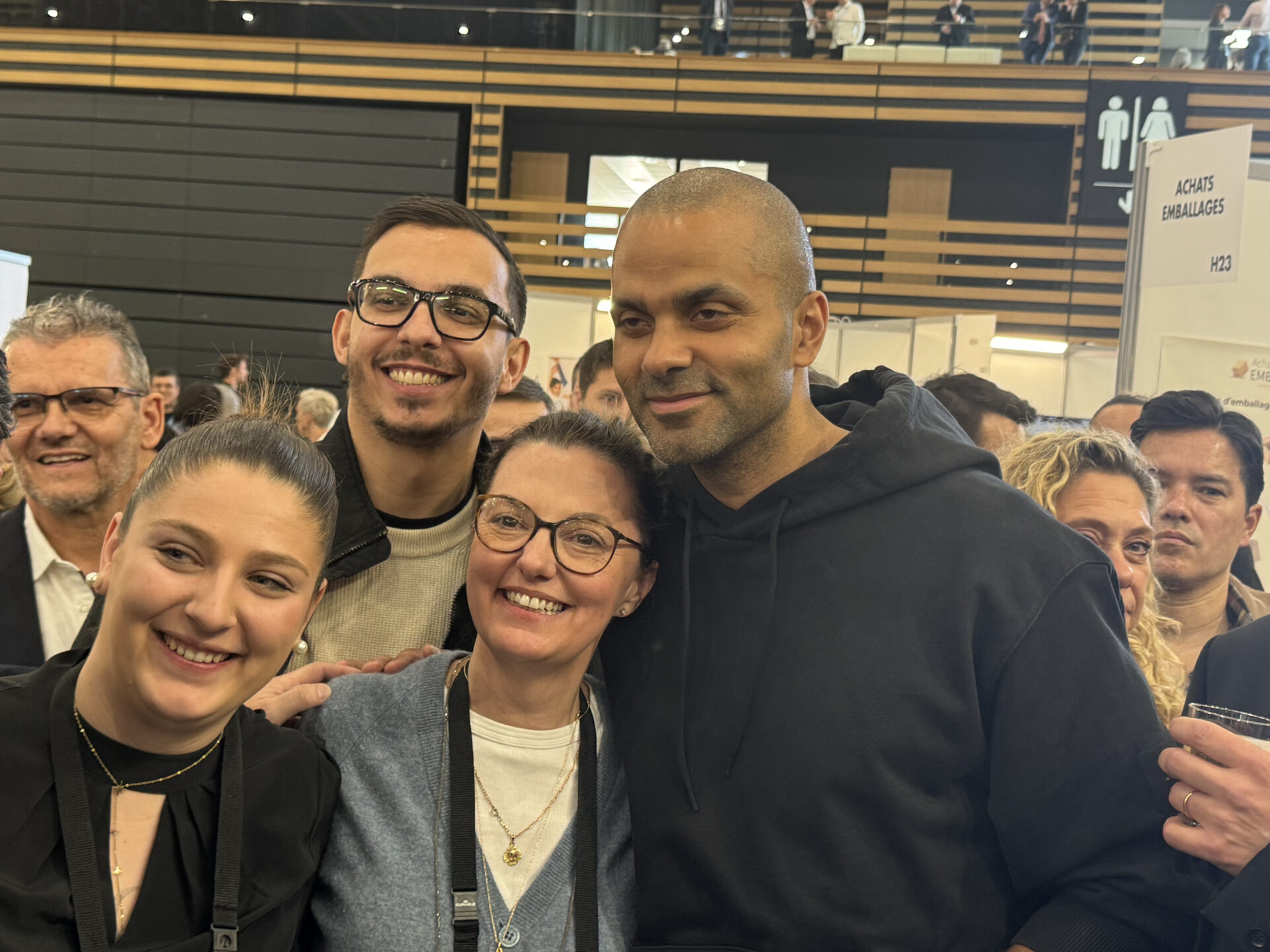 Tony Parket et ses fans